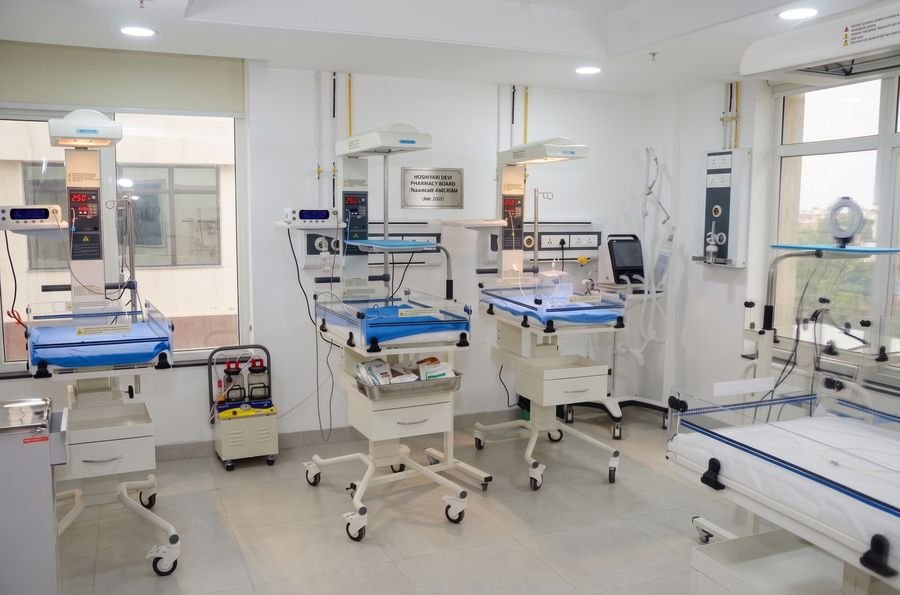 Nurses' station at the ward